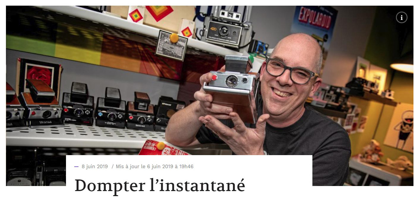 Article Dompter l'instantané journal La Tribune